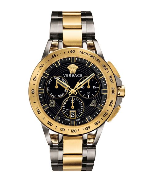 versace uhren herren gold